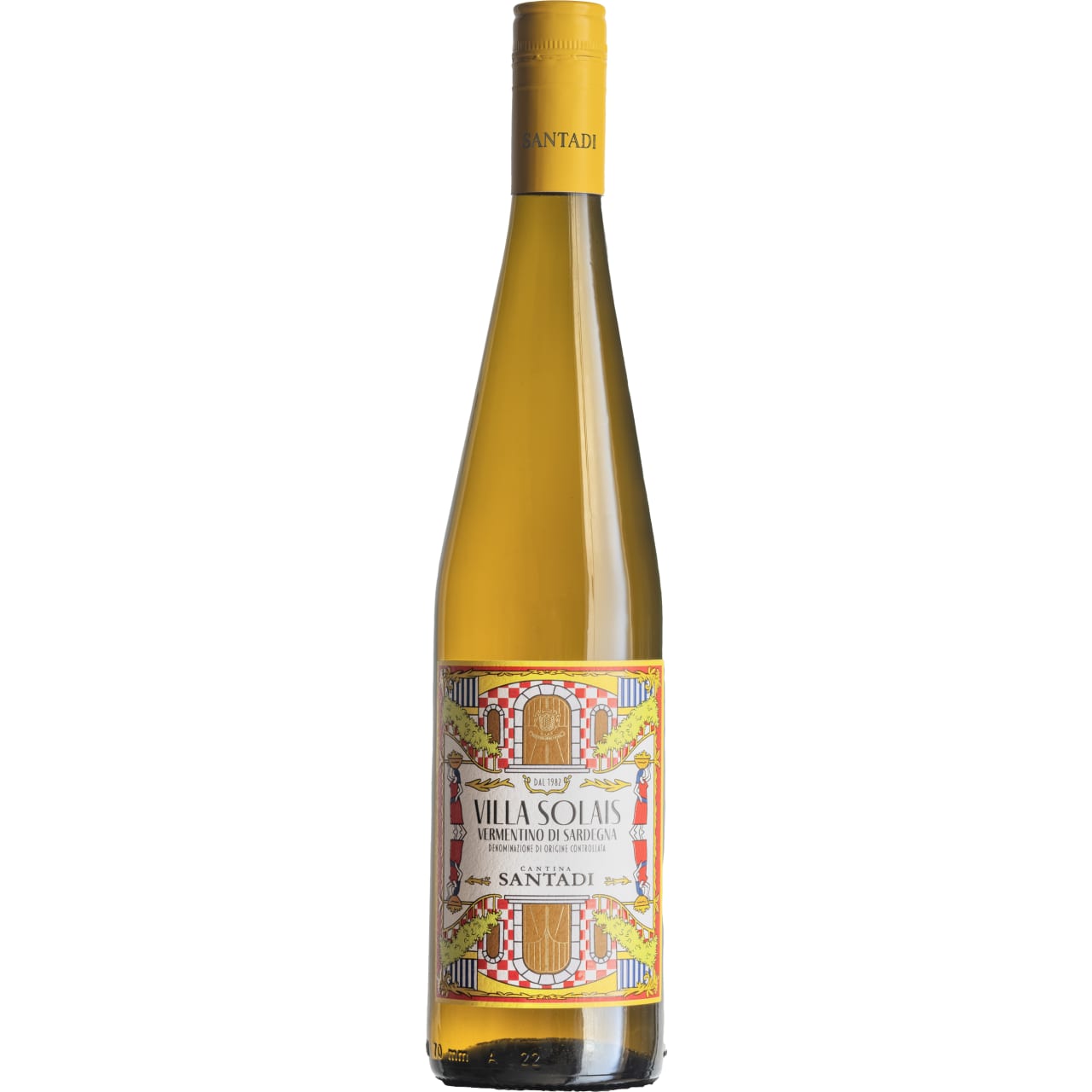 Santadi Vermentino di Sardegna, Villa Solais 2024