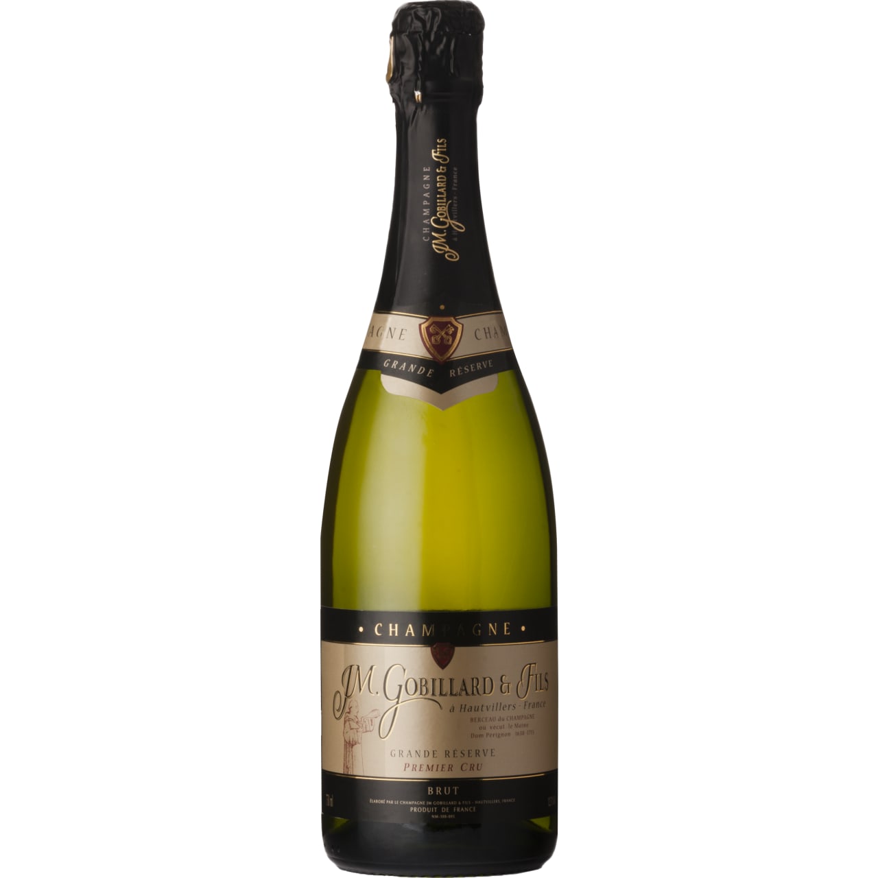 Gobillard Champagne Brut Grande Réserve 1er Cru Half Bottle NV