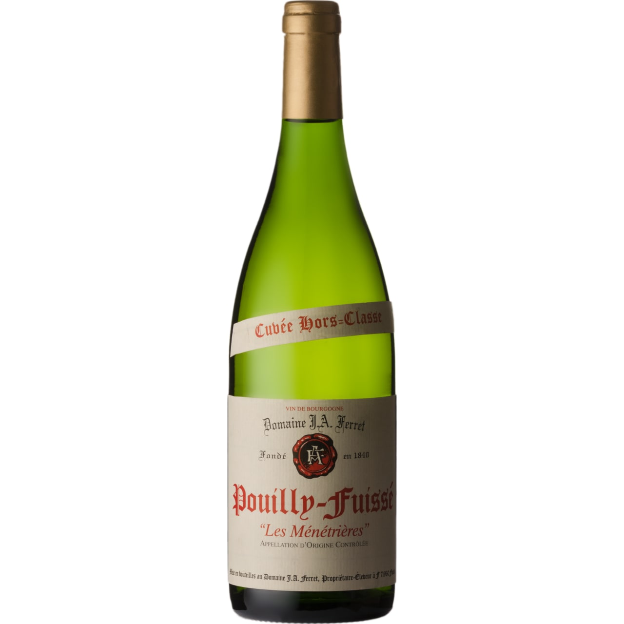 Domaine Ferret Pouilly-Fuissé Hors Classe Ménétrières 2020