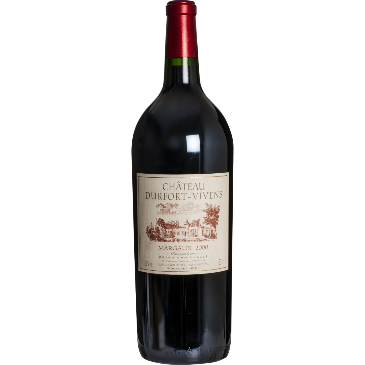 Château Durfort-Vivens Margaux Grand Cru Classé Magnum 2000