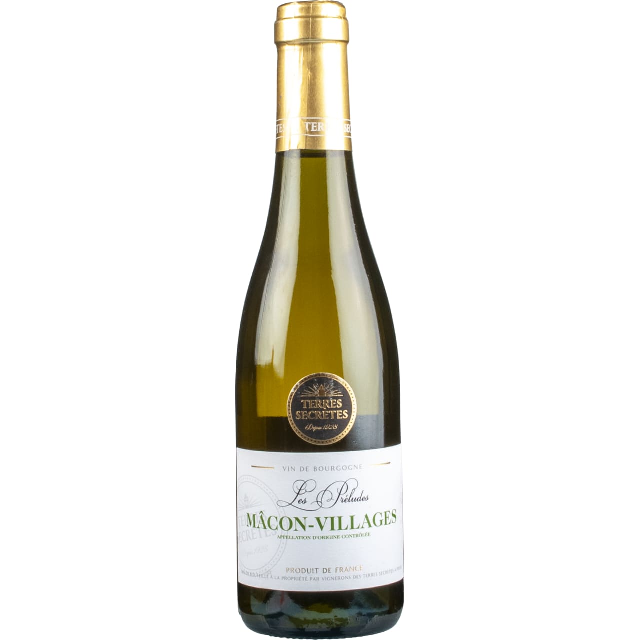 Vignerons des Terres Secrètes Mâcon-Villages Les Préludes, 37.5cl bottle 2023