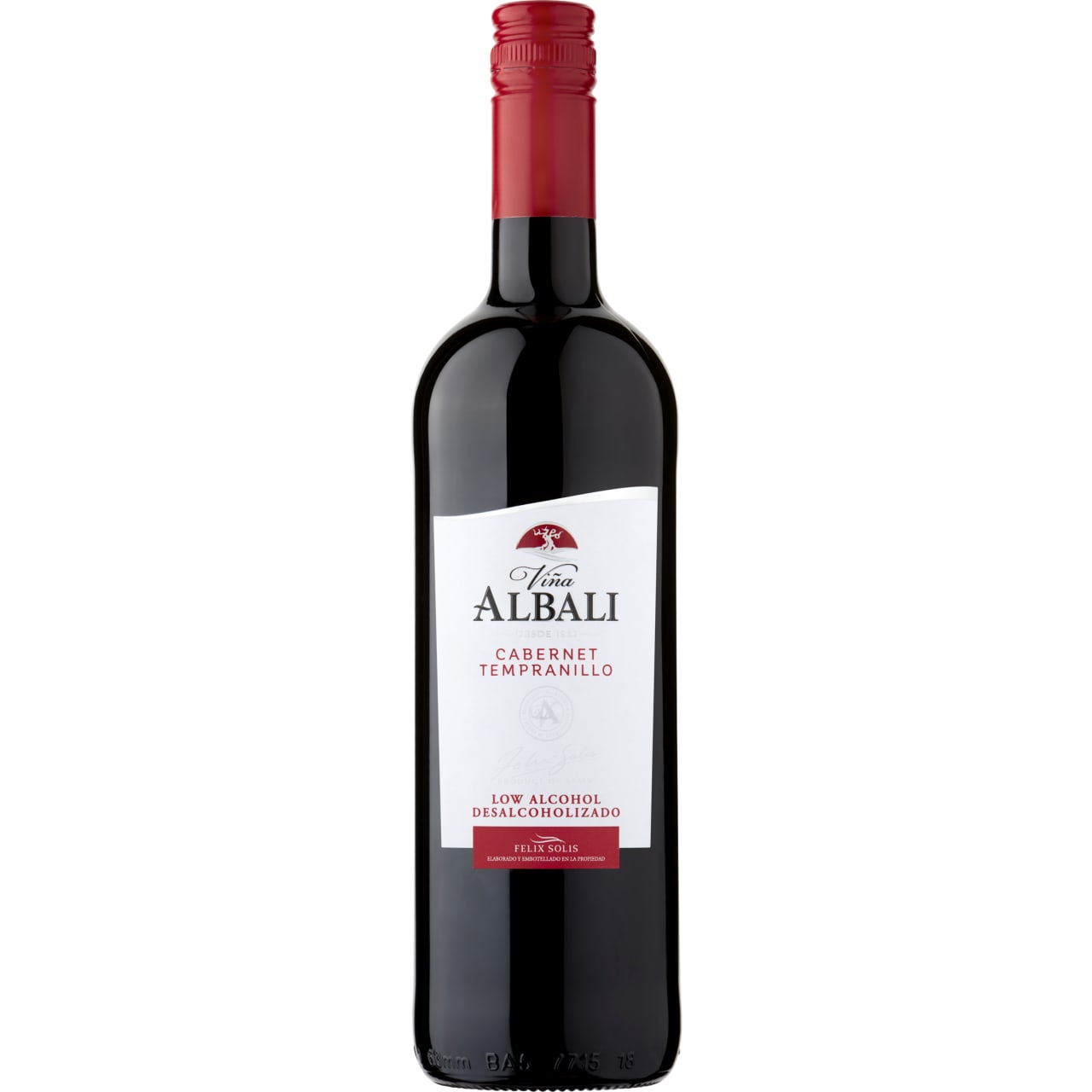 Albali Cabernet Sauvignon Tempranillo Low Alcohol 2023