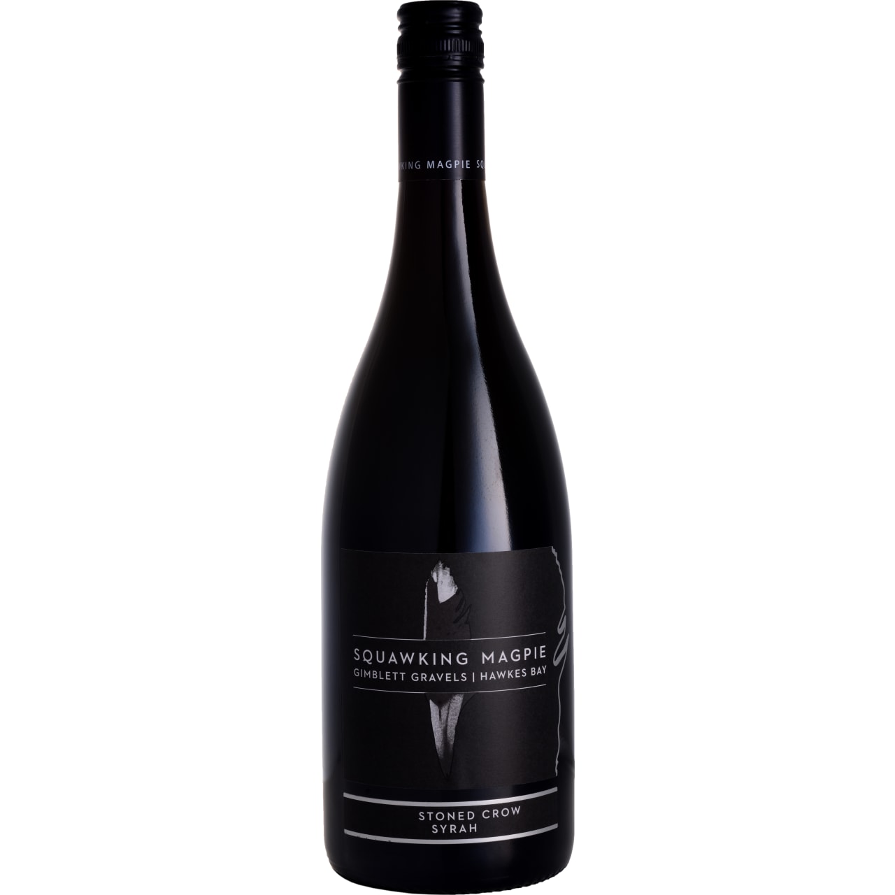 Squawking Magpie 2015 Stoned Crow Syrah, Squawking Magpie 2015