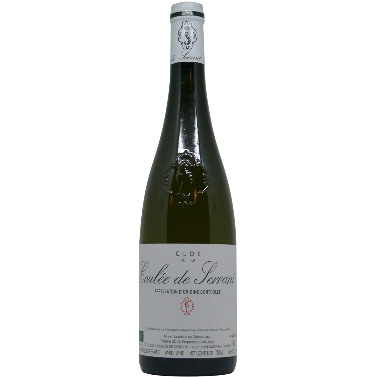 Nicolas Joly Savennieres Clos de La Coulee-de-Serrant 2021