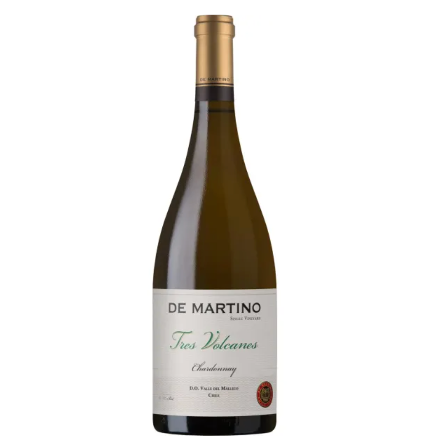 De Martino 'Tres Volcanes' Chardonnay, Malleco 2019