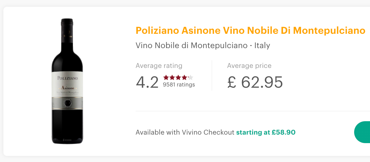 Poliziano Asinone Vino Nobile di Montepulciano DOCG 2020