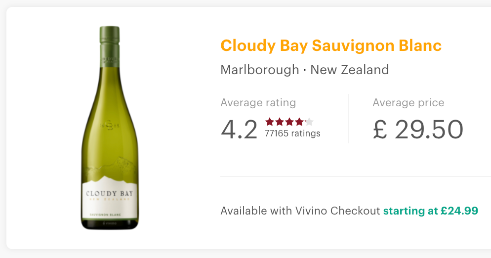 Cloudy Bay Sauvignon Blanc 2023