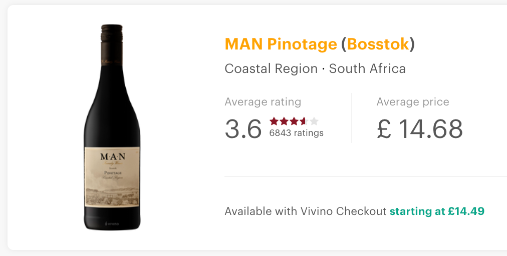 MAN Family Wines Bosstok Pinotage 2021