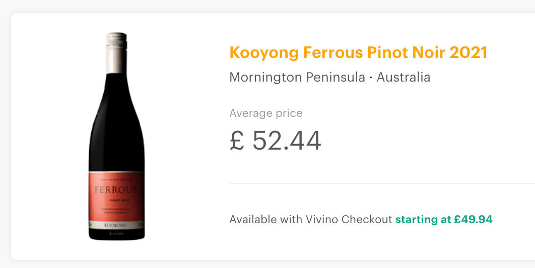 Kooyong Ferrous Pinot Noir 2021