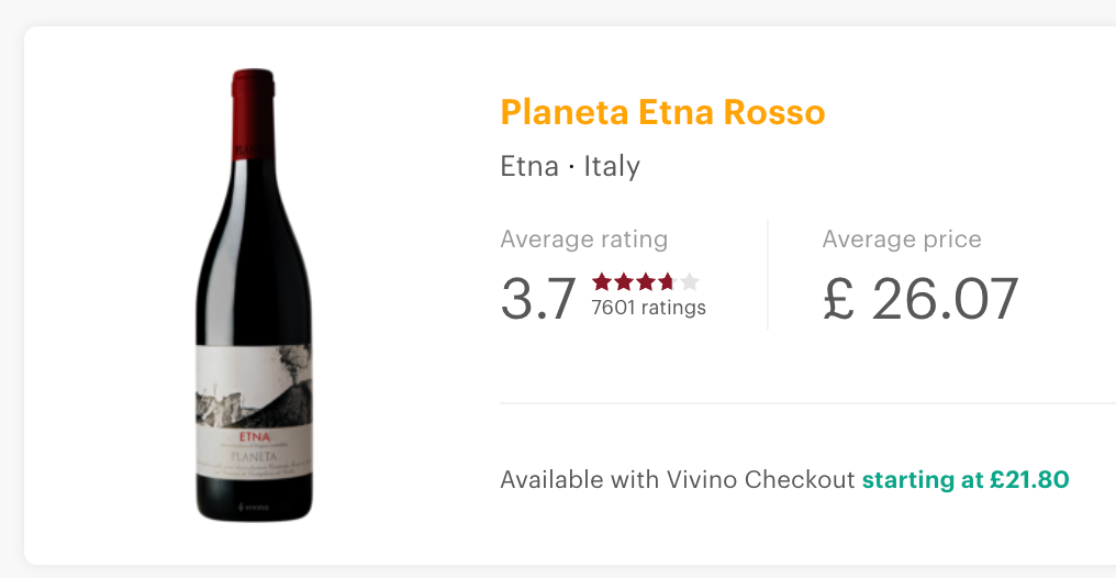 Planeta Etna Rosso DOC 2021