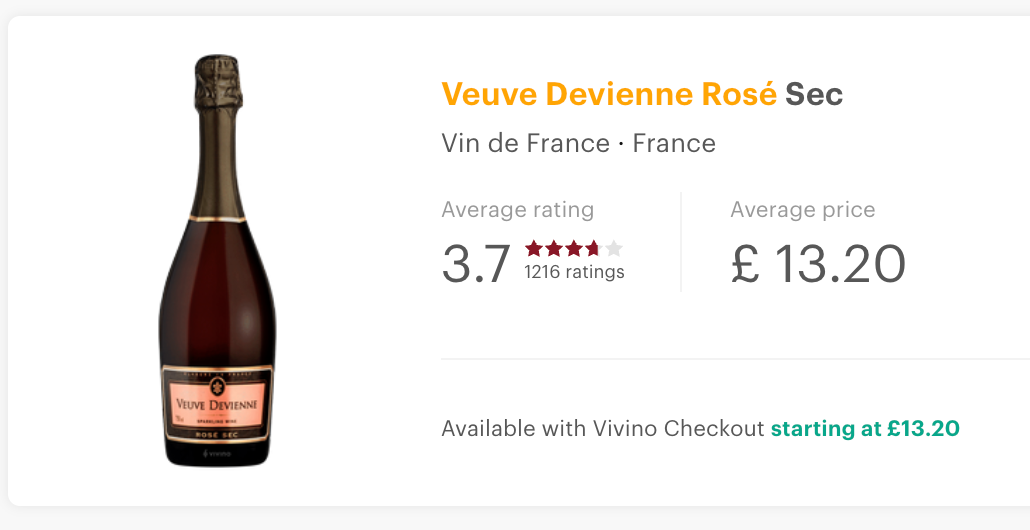 Veuve Devienne Veuve Devienne Rosé NV