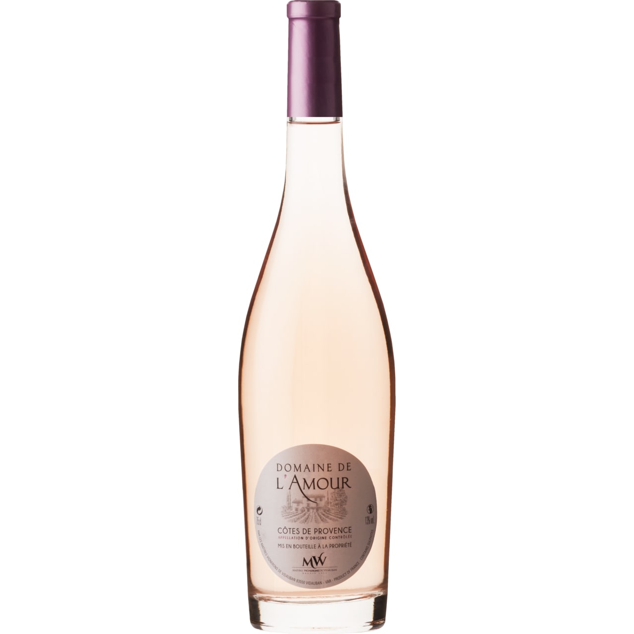 La Vidaubanaise Côtes de Provence Rosé, Domaine de l'Amour 2025