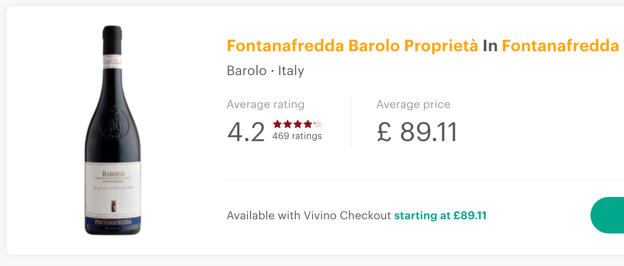 Fontanafredda Barolo Proprietà Fontanafredda 2018