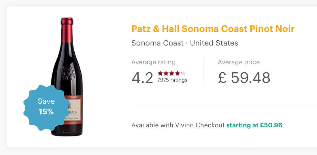 Patz & Hall Pinot Noir Sonoma Coast 2017