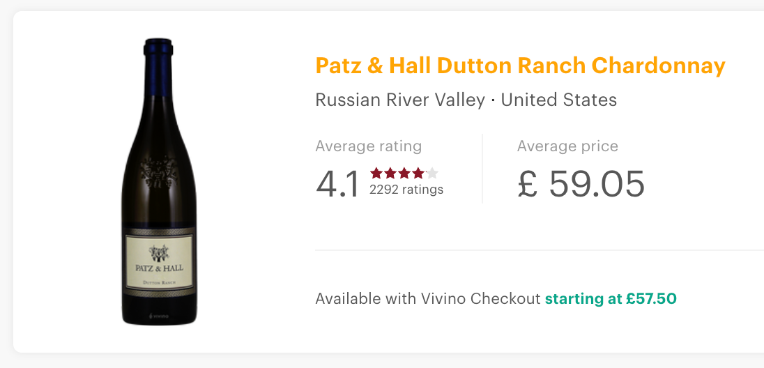 Patz & Hall Chardonnay Dutton Ranch 2017