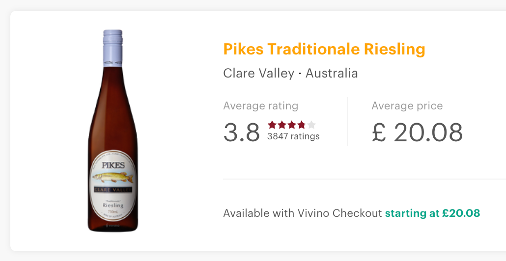 Pikes Traditionale Riesling 2022