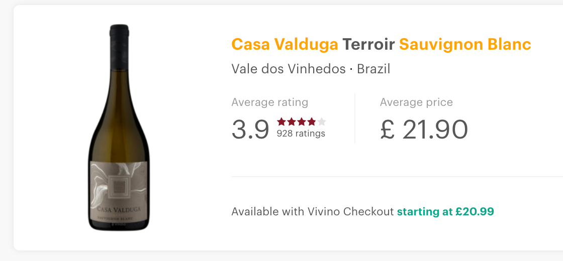 Casa Valduga Terrior Sauvignon Blanc 2022