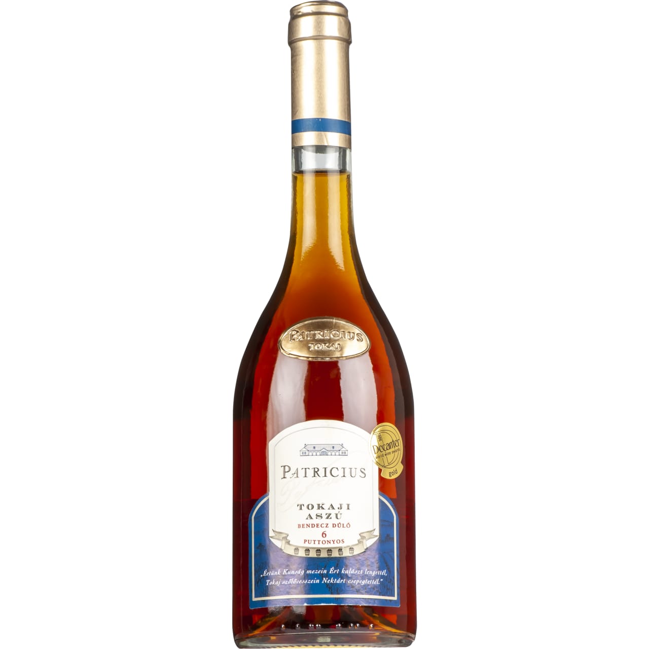 Patricius Aszú 6 Puttonyos Bendecz Vineyard 50cl 2000