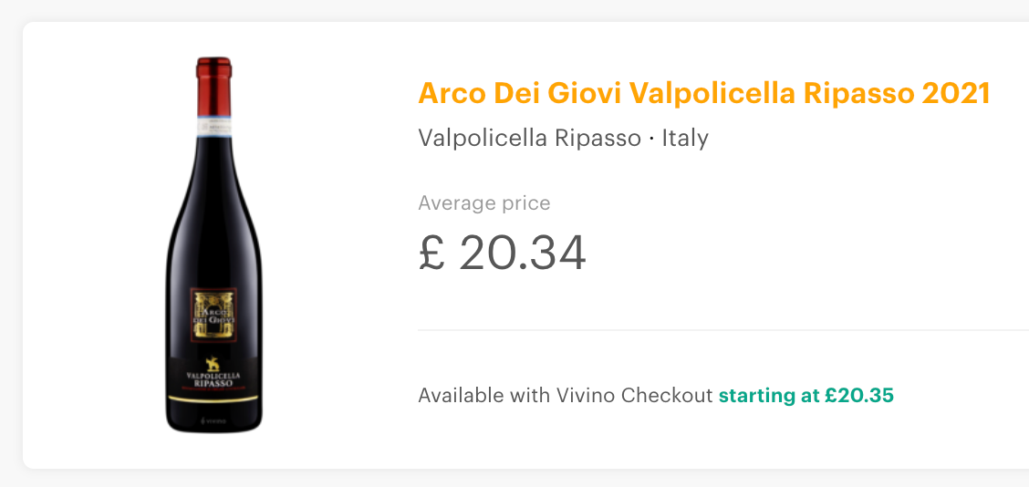 Arco dei Giovi Valpolicella Ripasso 2021