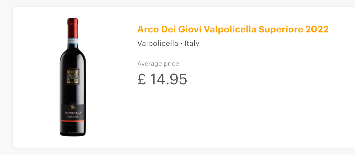 Arco dei Giovi Valpolicella Superiore 2022