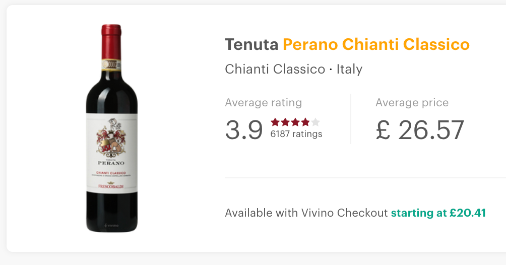 Frescobaldi Perano Chianti Classico 2019