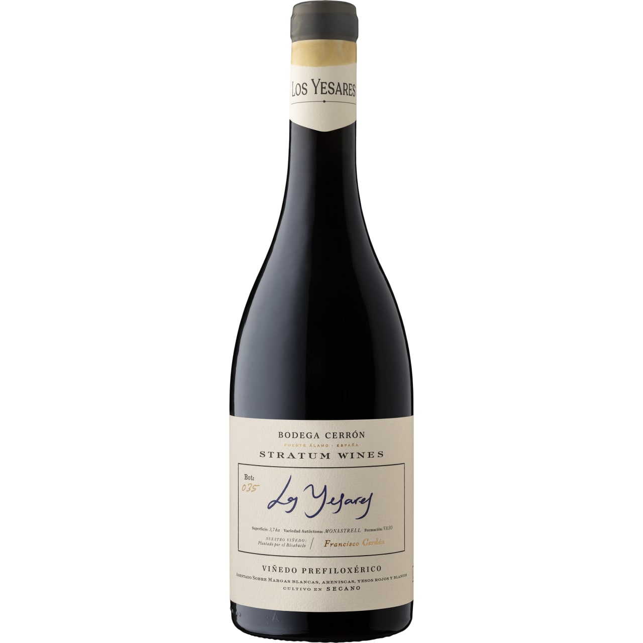 Bodega Cerrón Los Yesares Monastrell 2023
