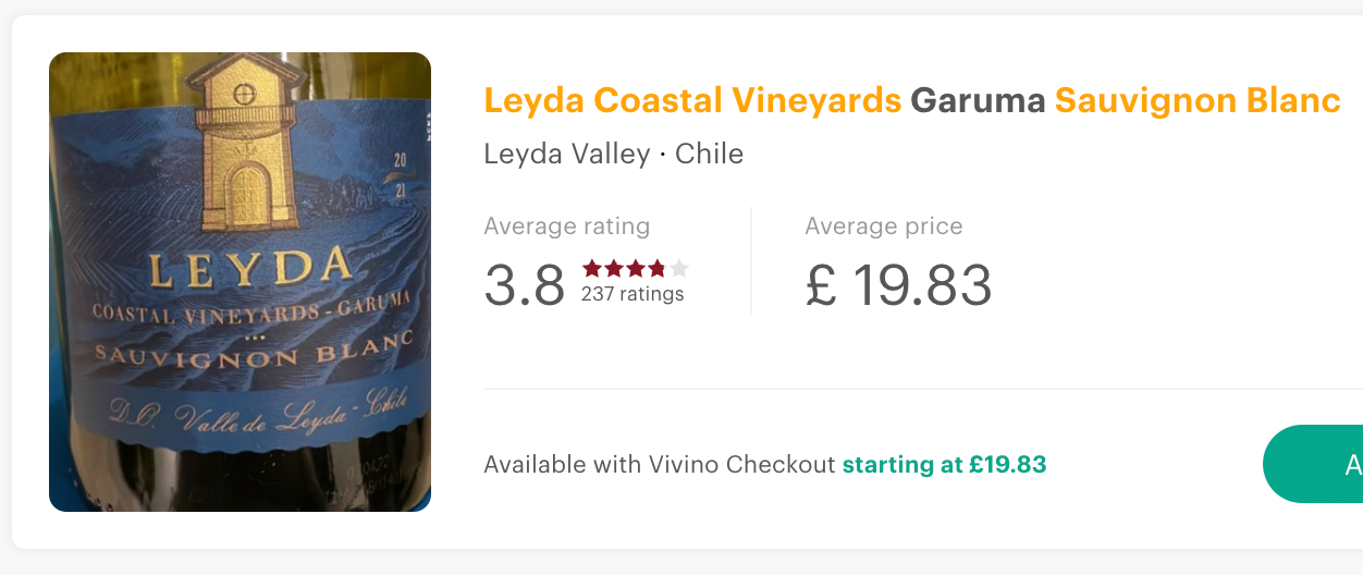 Viña Leyda Coastal Vineyards Sauvignon Blanc 2022