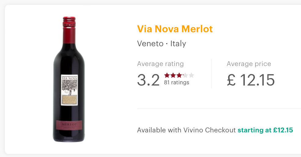 Via Nova Merlot del Veneto NV