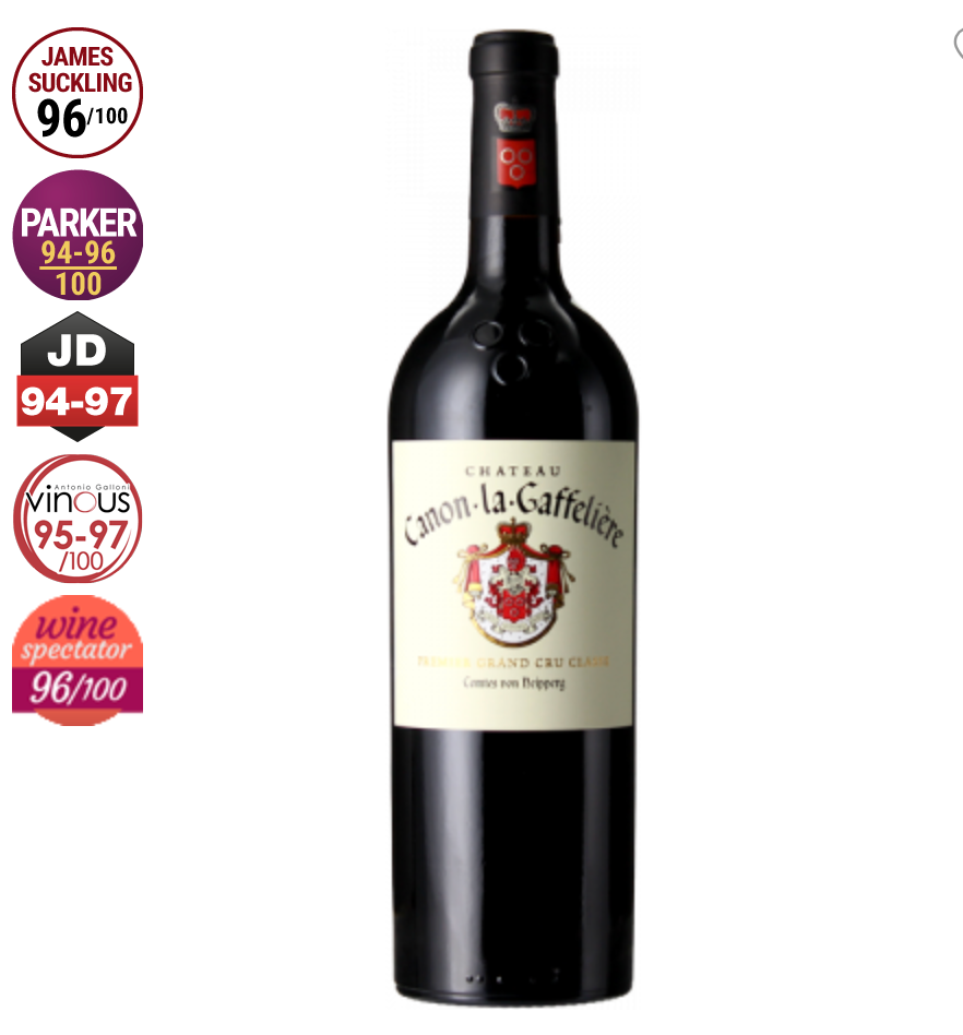 Château La Gaffelière Chateau Canon La Gaffeliere 2019